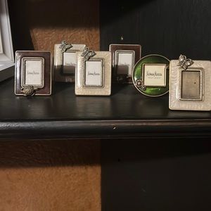 Set of 6 Neiman Marcus small frames Jay Strongwater